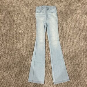 SPANX Light Blue Flare Jeans